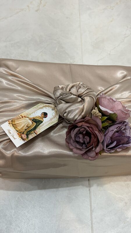Satin knot with Happy Diwali tag